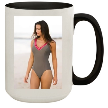 Alina Vacariu 15oz Colored Inner & Handle Mug