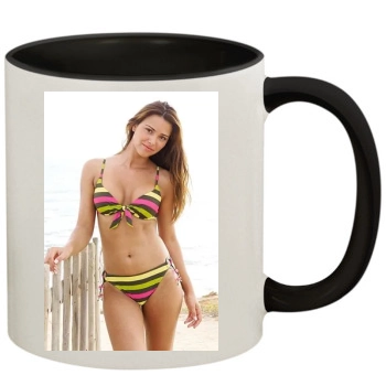 Alina Vacariu 11oz Colored Inner & Handle Mug