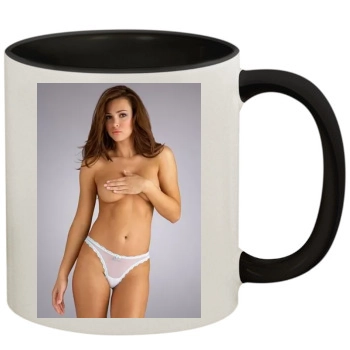 Alina Vacariu 11oz Colored Inner & Handle Mug