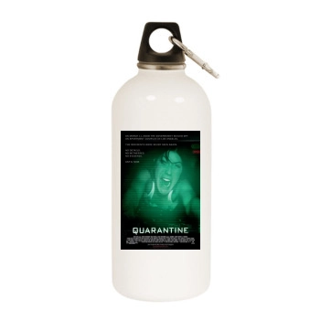 Quarantine (2008) White Water Bottle With Carabiner