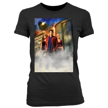 Smallville (2001) Women's Junior Cut Crewneck T-Shirt