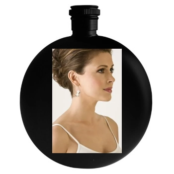 Alyssa Milano Round Flask