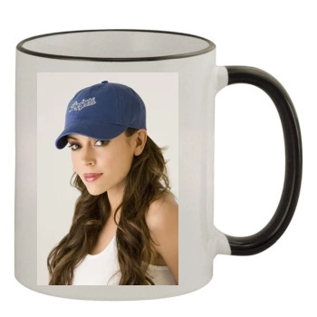 Alyssa Milano 11oz Colored Rim & Handle Mug