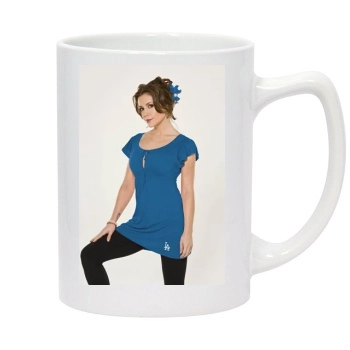 Alyssa Milano 14oz White Statesman Mug