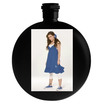 Alyssa Milano Round Flask