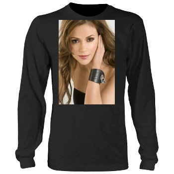 Alyssa Milano Men's Heavy Long Sleeve TShirt