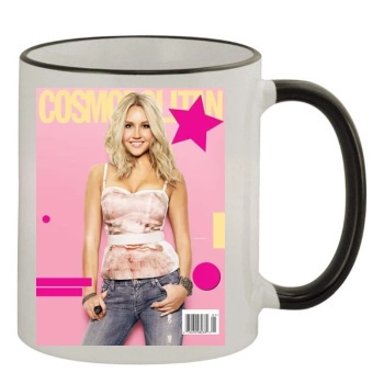 Amanda Bynes 11oz Colored Rim & Handle Mug