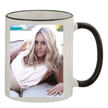 Amanda Bynes 11oz Colored Rim & Handle Mug