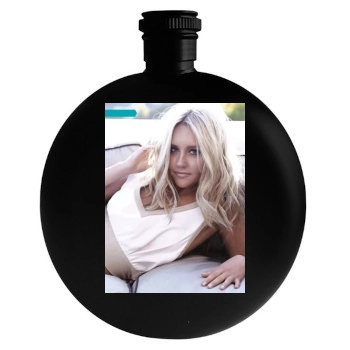 Amanda Bynes Round Flask