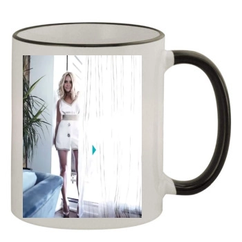 Amanda Bynes 11oz Colored Rim & Handle Mug