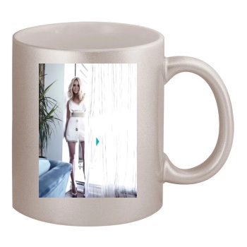 Amanda Bynes 11oz Metallic Silver Mug