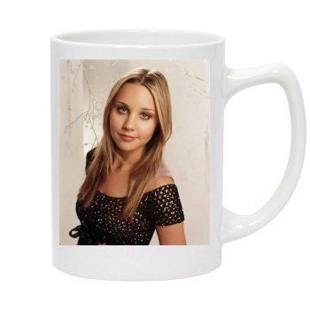 Amanda Bynes 14oz White Statesman Mug