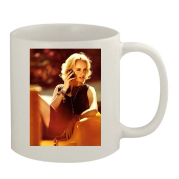 Amber Valletta 11oz White Mug