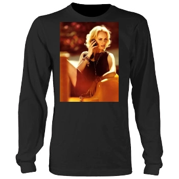 Amber Valletta Men's Heavy Long Sleeve TShirt