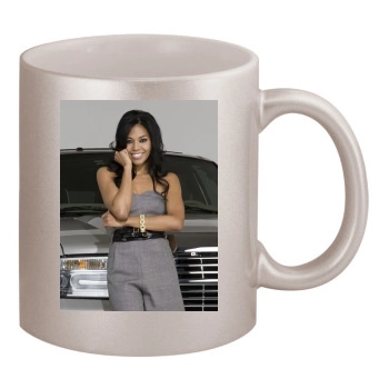 Amerie 11oz Metallic Silver Mug