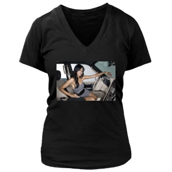 Amerie Women's Deep V-Neck TShirt