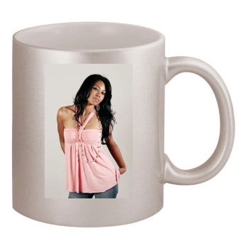 Amerie 11oz Metallic Silver Mug