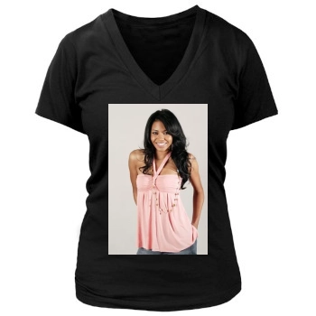 Amerie Women's Deep V-Neck TShirt