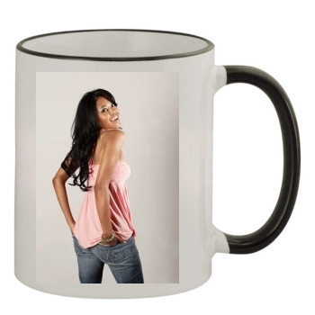 Amerie 11oz Colored Rim & Handle Mug