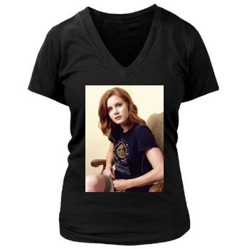 Amy Adams Women's Deep V-Neck TShirt