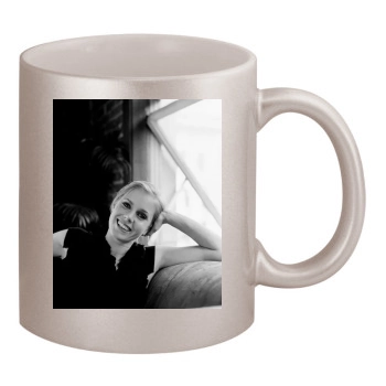 Amy Adams 11oz Metallic Silver Mug