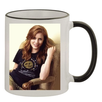 Amy Adams 11oz Colored Rim & Handle Mug