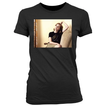 Amy Adams Women's Junior Cut Crewneck T-Shirt