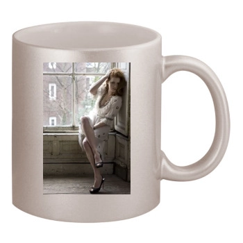 Amy Adams 11oz Metallic Silver Mug