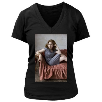 Amy Adams Women's Deep V-Neck TShirt