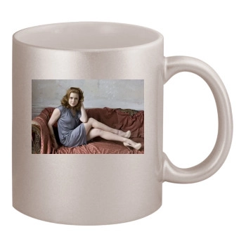 Amy Adams 11oz Metallic Silver Mug