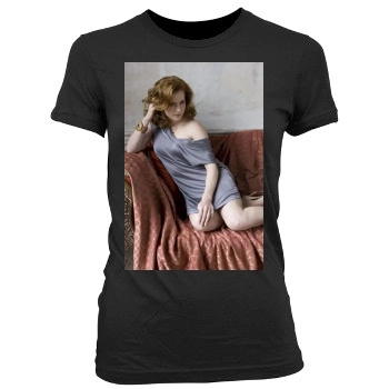 Amy Adams Women's Junior Cut Crewneck T-Shirt