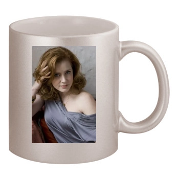 Amy Adams 11oz Metallic Silver Mug