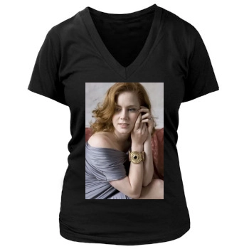 Amy Adams Women's Deep V-Neck TShirt