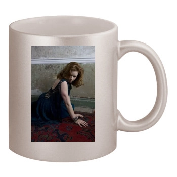 Amy Adams 11oz Metallic Silver Mug