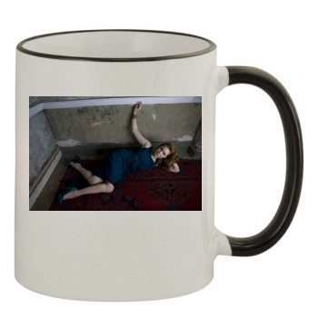 Amy Adams 11oz Colored Rim & Handle Mug