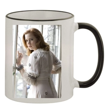 Amy Adams 11oz Colored Rim & Handle Mug