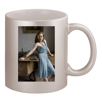 Amy Adams 11oz Metallic Silver Mug