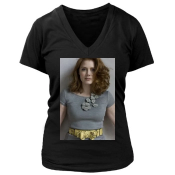 Amy Adams Women's Deep V-Neck TShirt