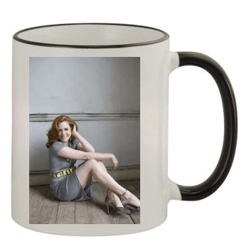 Amy Adams 11oz Colored Rim & Handle Mug