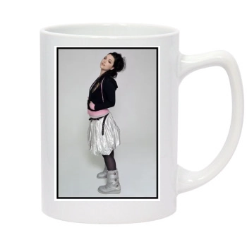 Amy Lee 14oz White Statesman Mug