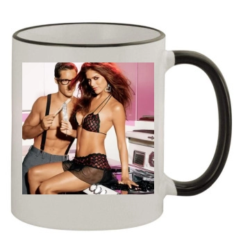 Anahi Gonzales 11oz Colored Rim & Handle Mug