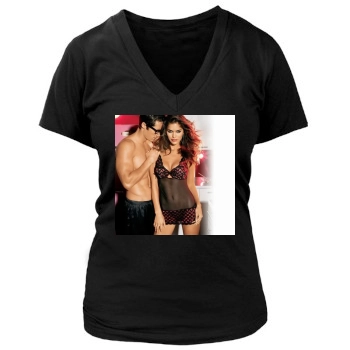 Anahi Gonzales Women's Deep V-Neck TShirt