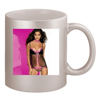 Anahi Gonzales 11oz Metallic Silver Mug