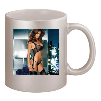 Anahi Gonzales 11oz Metallic Silver Mug