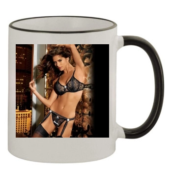 Anahi Gonzales 11oz Colored Rim & Handle Mug