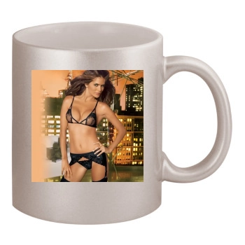 Anahi Gonzales 11oz Metallic Silver Mug