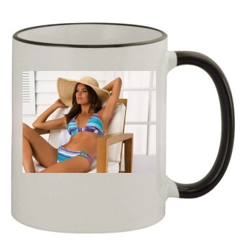 Anahi Gonzales 11oz Colored Rim & Handle Mug