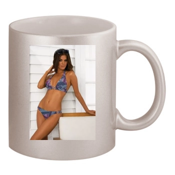 Anahi Gonzales 11oz Metallic Silver Mug