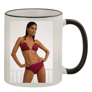 Anahi Gonzales 11oz Colored Rim & Handle Mug