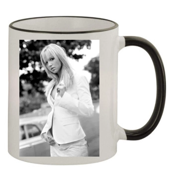 Arielle Kebbel 11oz Colored Rim & Handle Mug